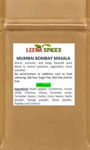 Mumbai Bombay Pure Spice - No Additives - Leena Spices