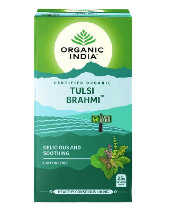Tulsi Brahmi Tea Organic India - Leena Spices