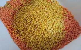 MOONG MASOOR - YELLOW ORANGE MIX DAL - Leena Spices